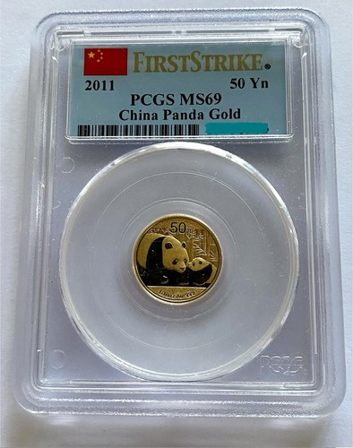 Gold panda yuan china - 50,