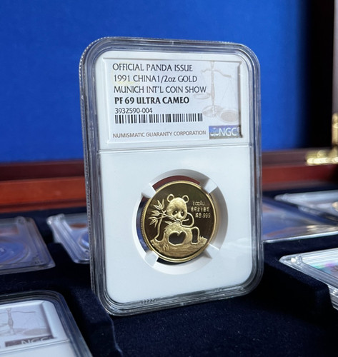 Oz gold china panda - gold,