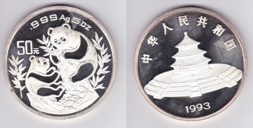 Yuan silber münze unzen - yuan,